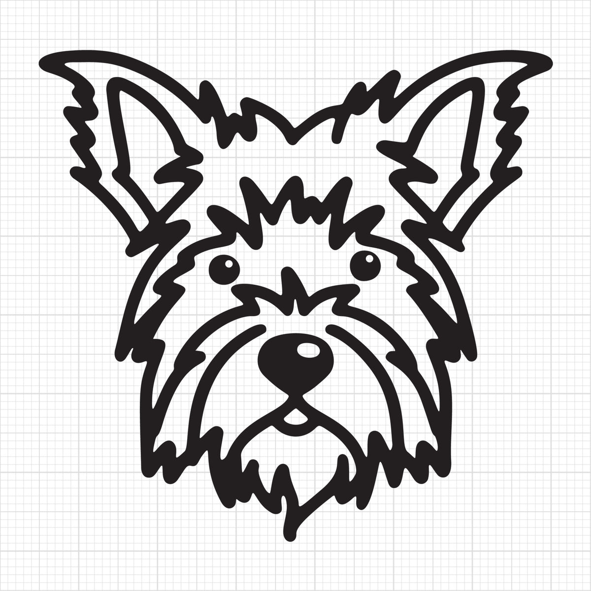 Yorkshire Terrier Outline