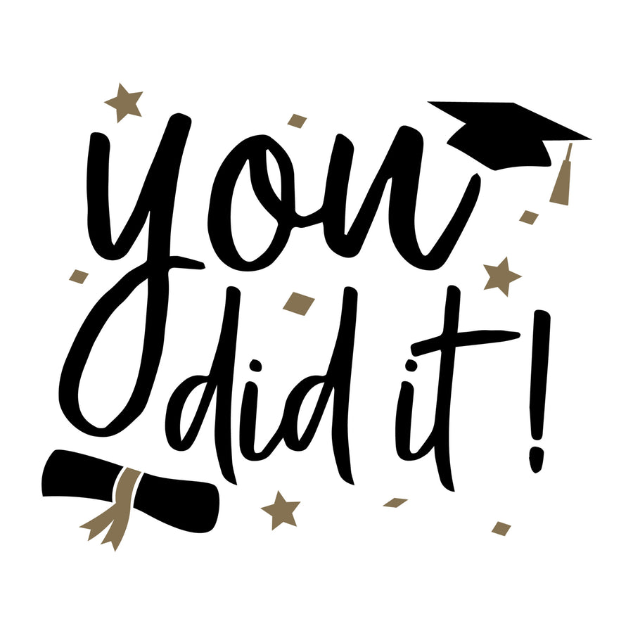 You Did It SVG