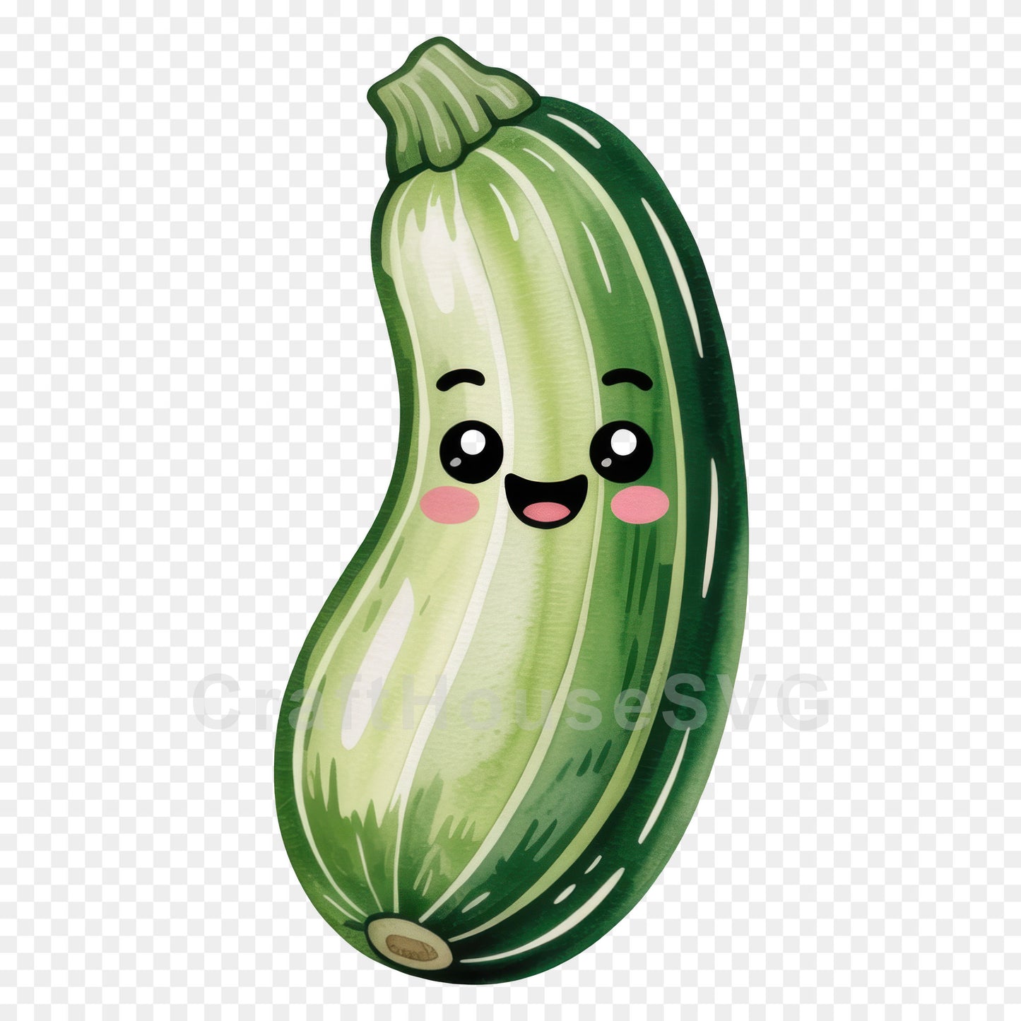 Kawaii Vegetables Clipart Sublimation Bundle PNG