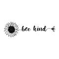 Bee Kind SVG design for Cricut, Silhouette, laser cutting, vinyl, sublimation, and bee craft projects.
