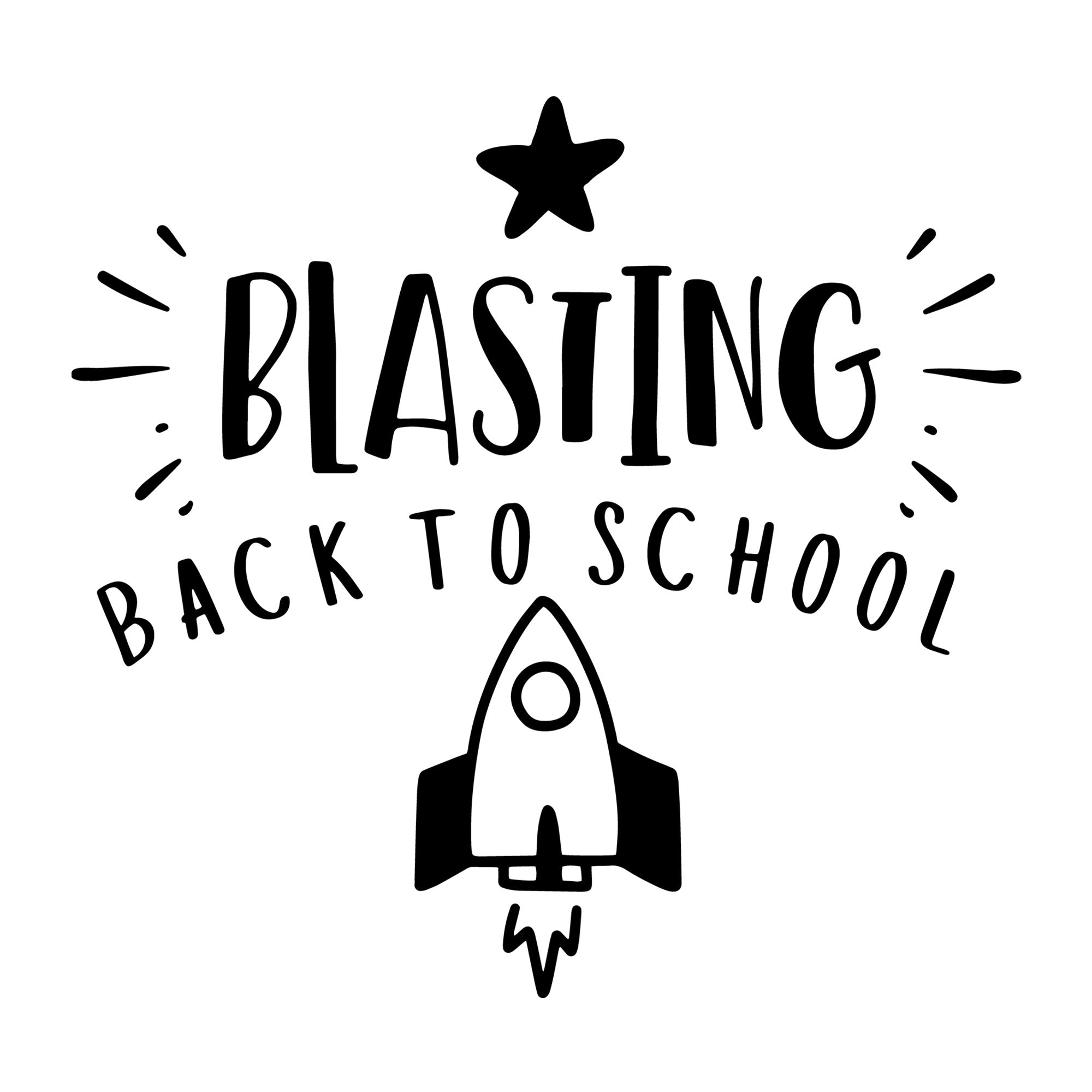 Blasting Back To School SVG