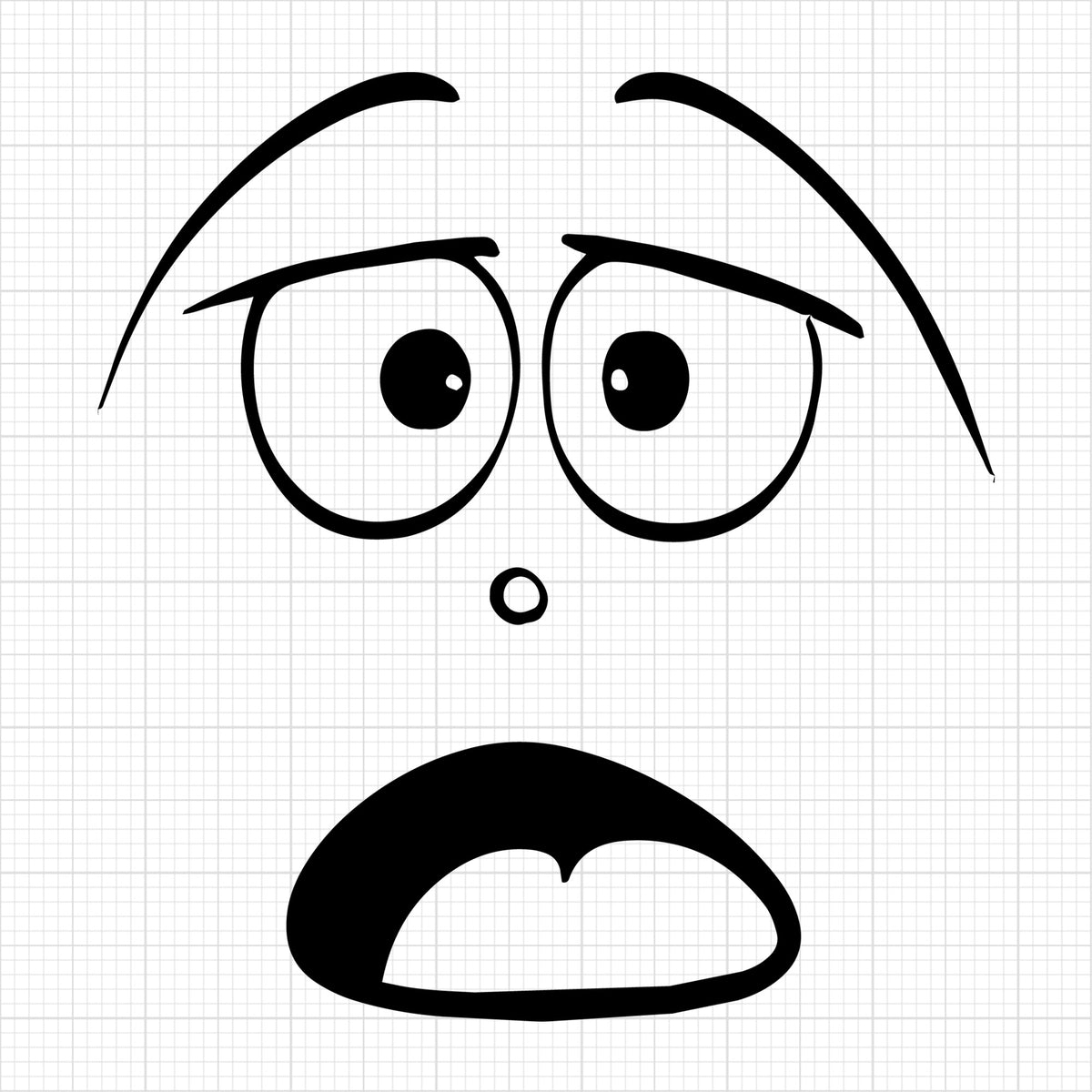 cartoon face 32