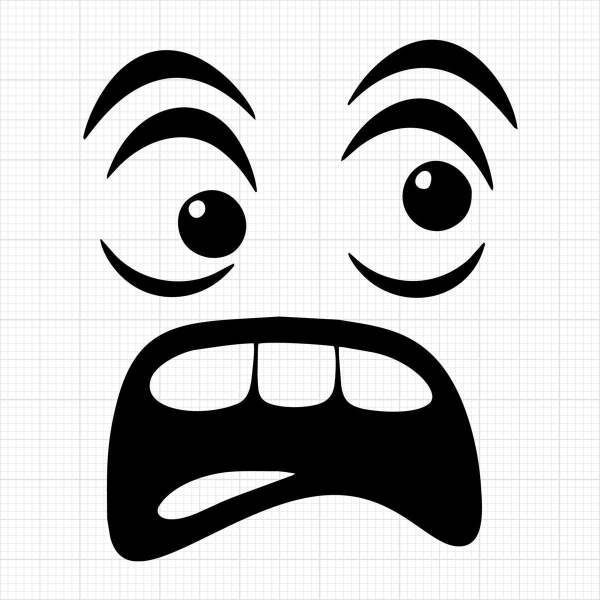 cartoon face 36