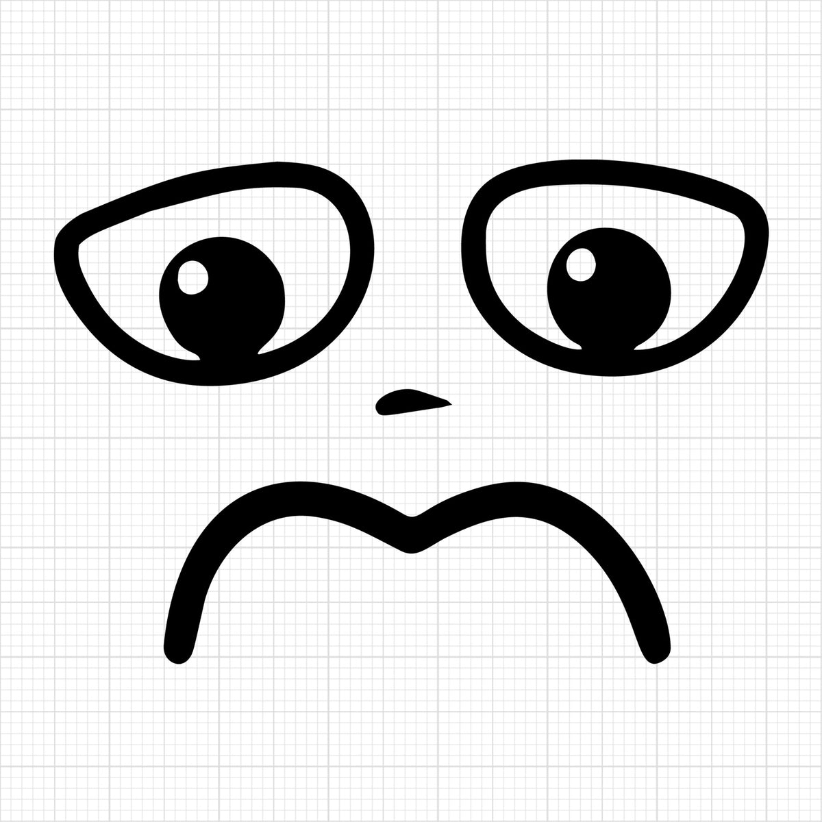 cartoon face 50