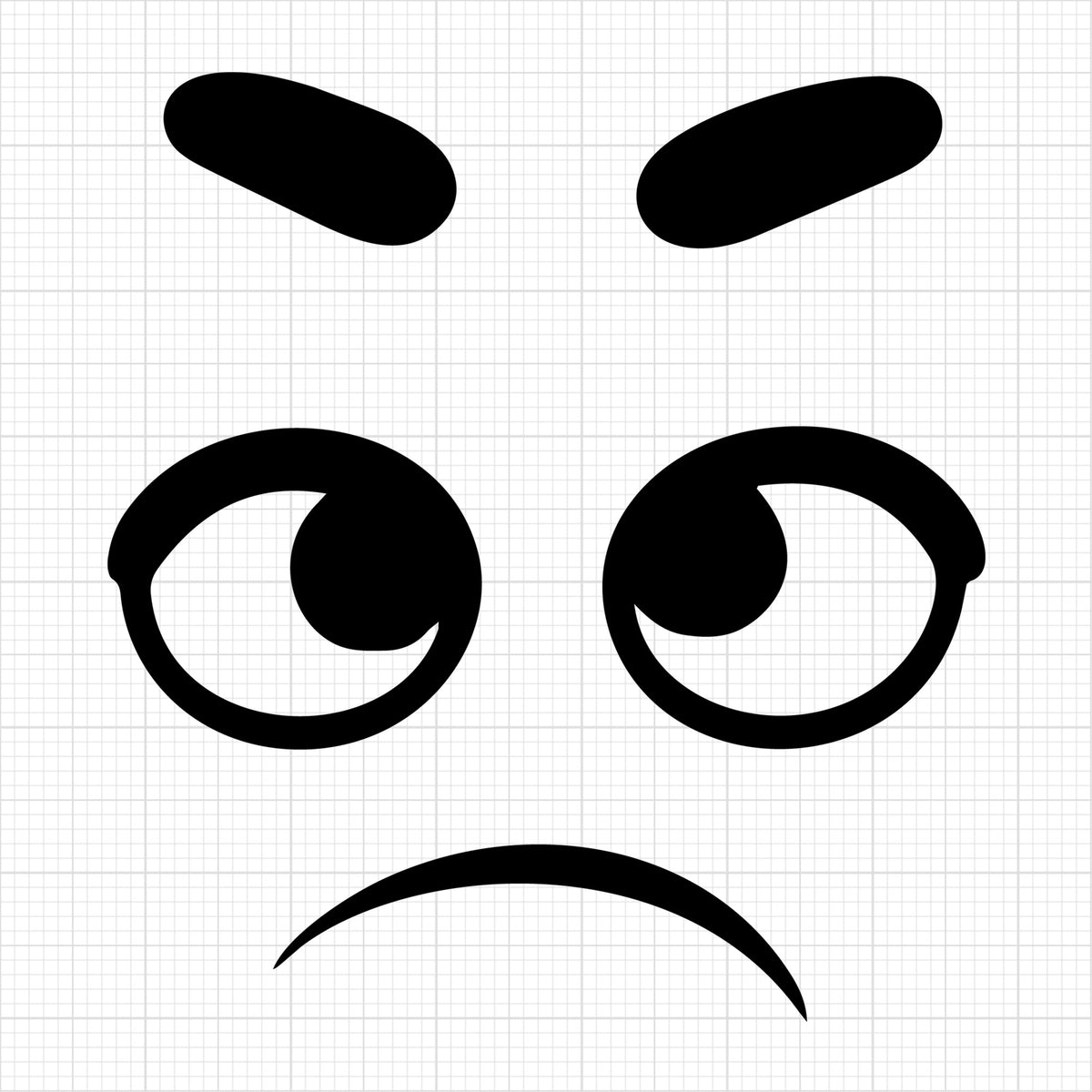 cartoon face 75