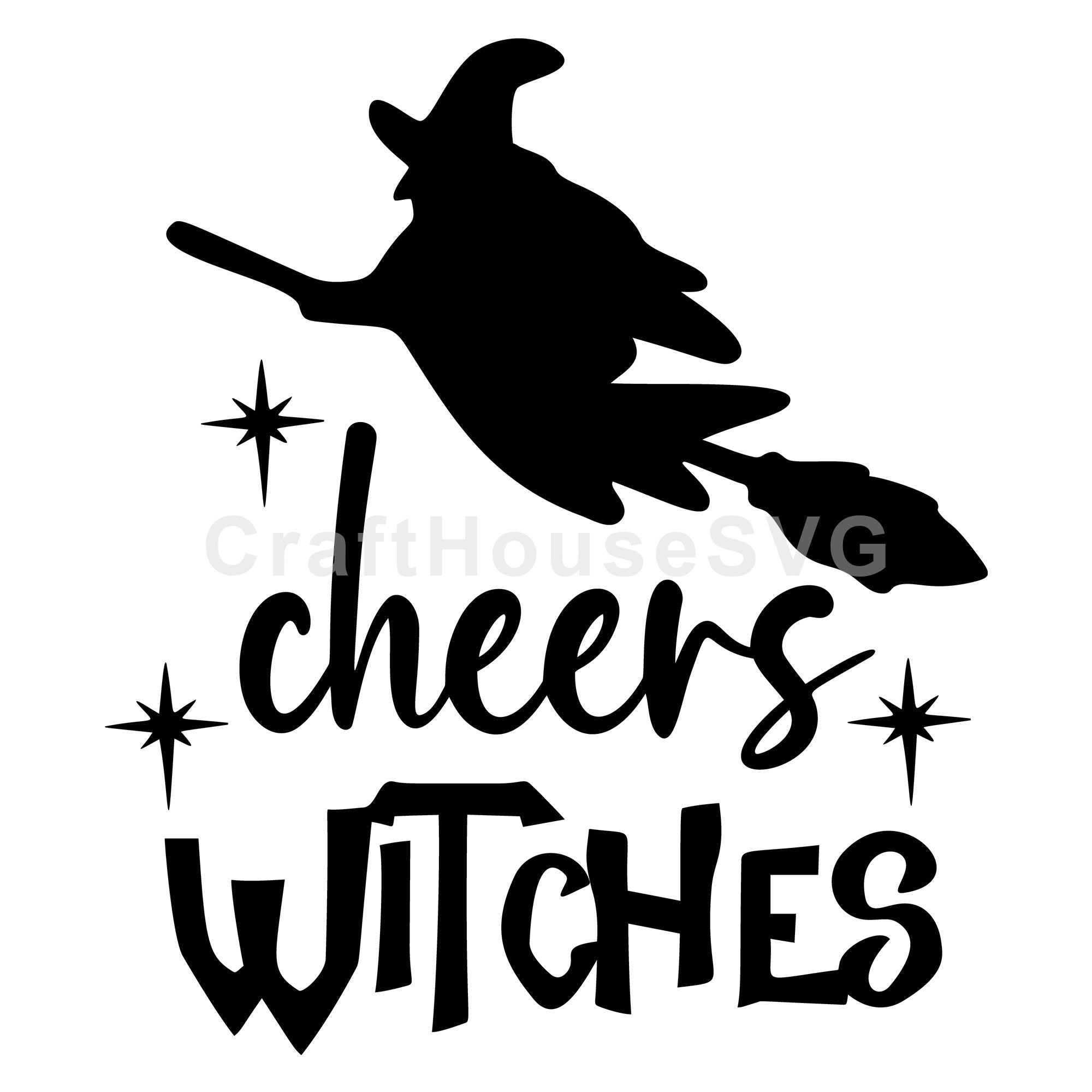 Cheers witches SVG