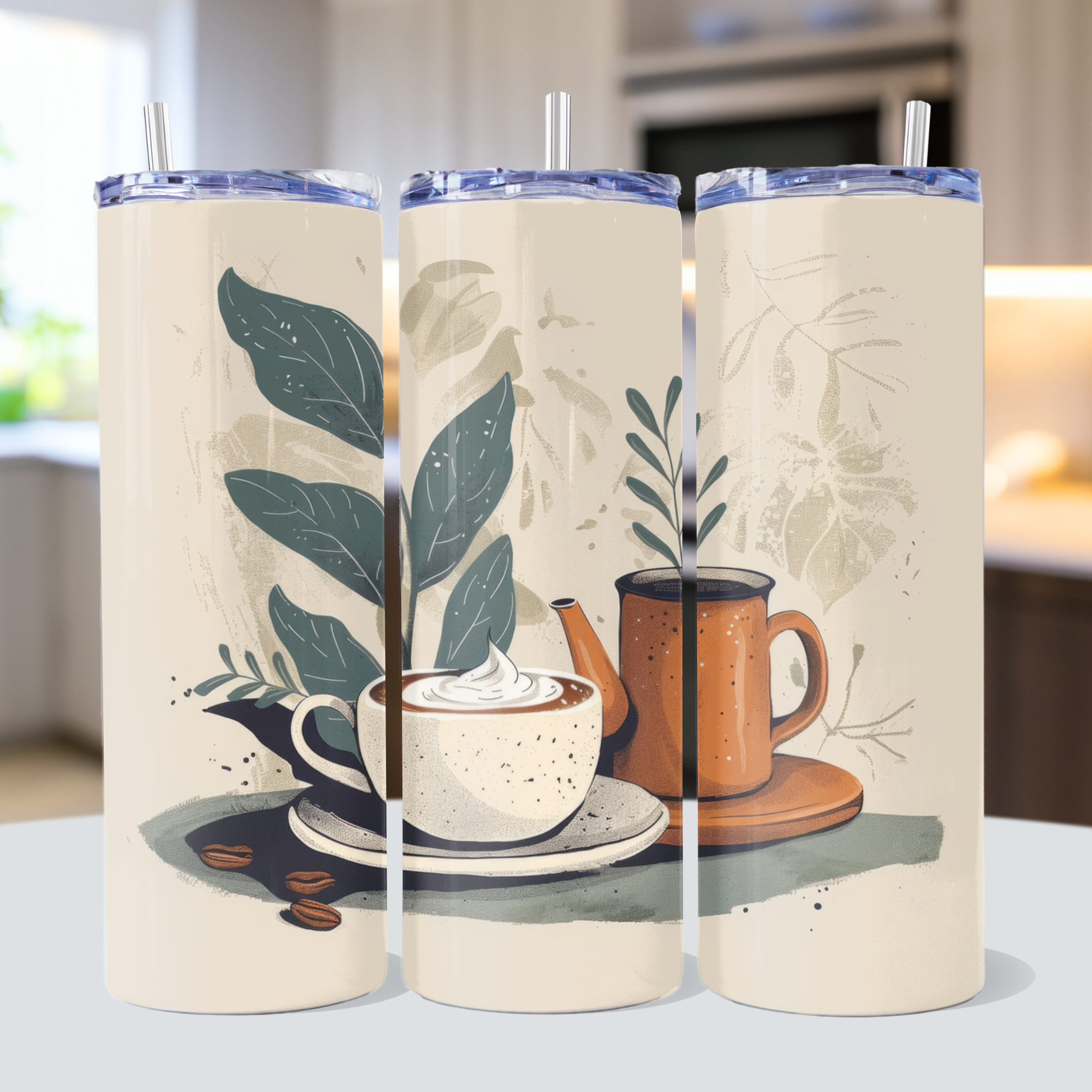 Coffee Tumbler Sublimation Bundle PNG 20 oz - Craft House SVG