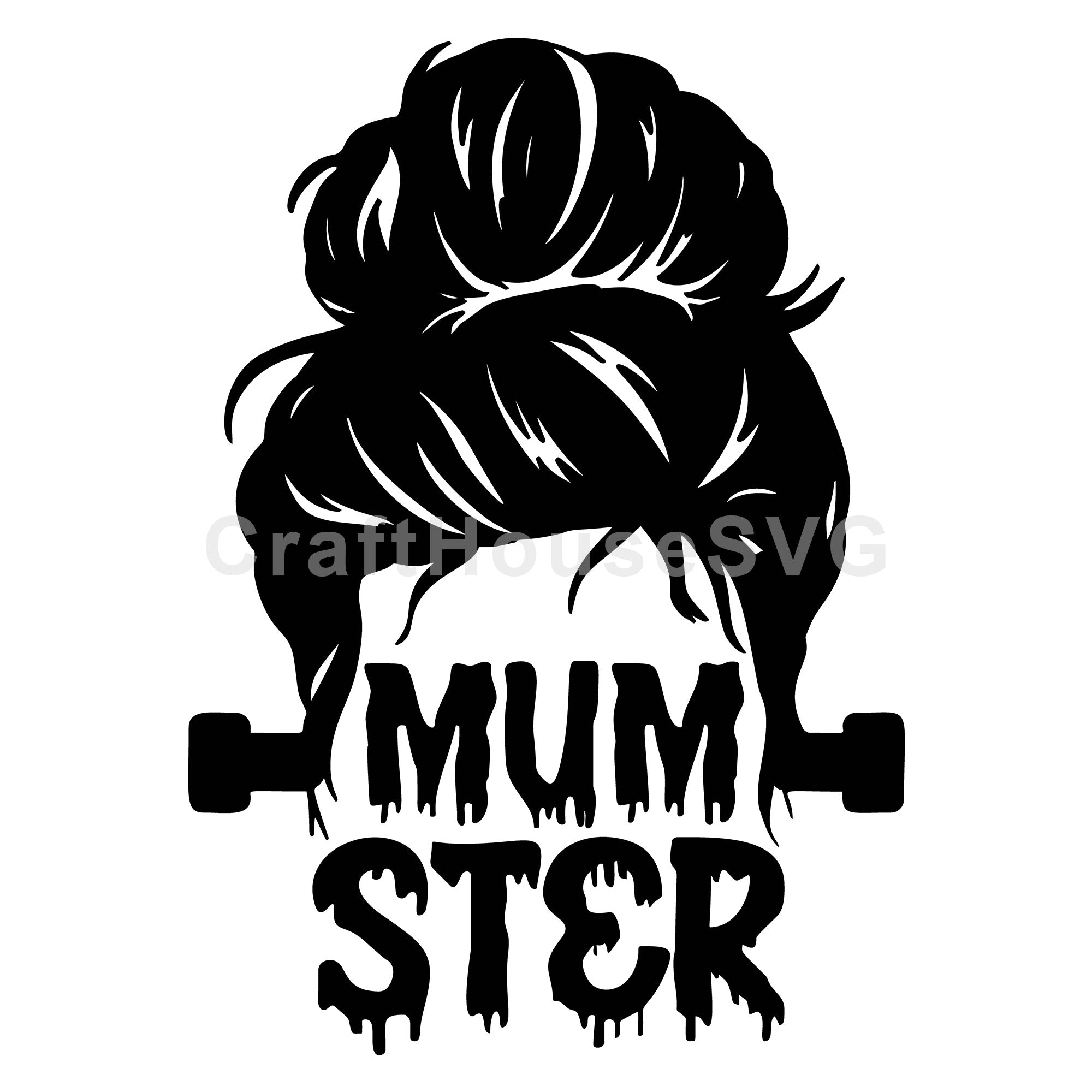 Mumster Frankenstein SVG