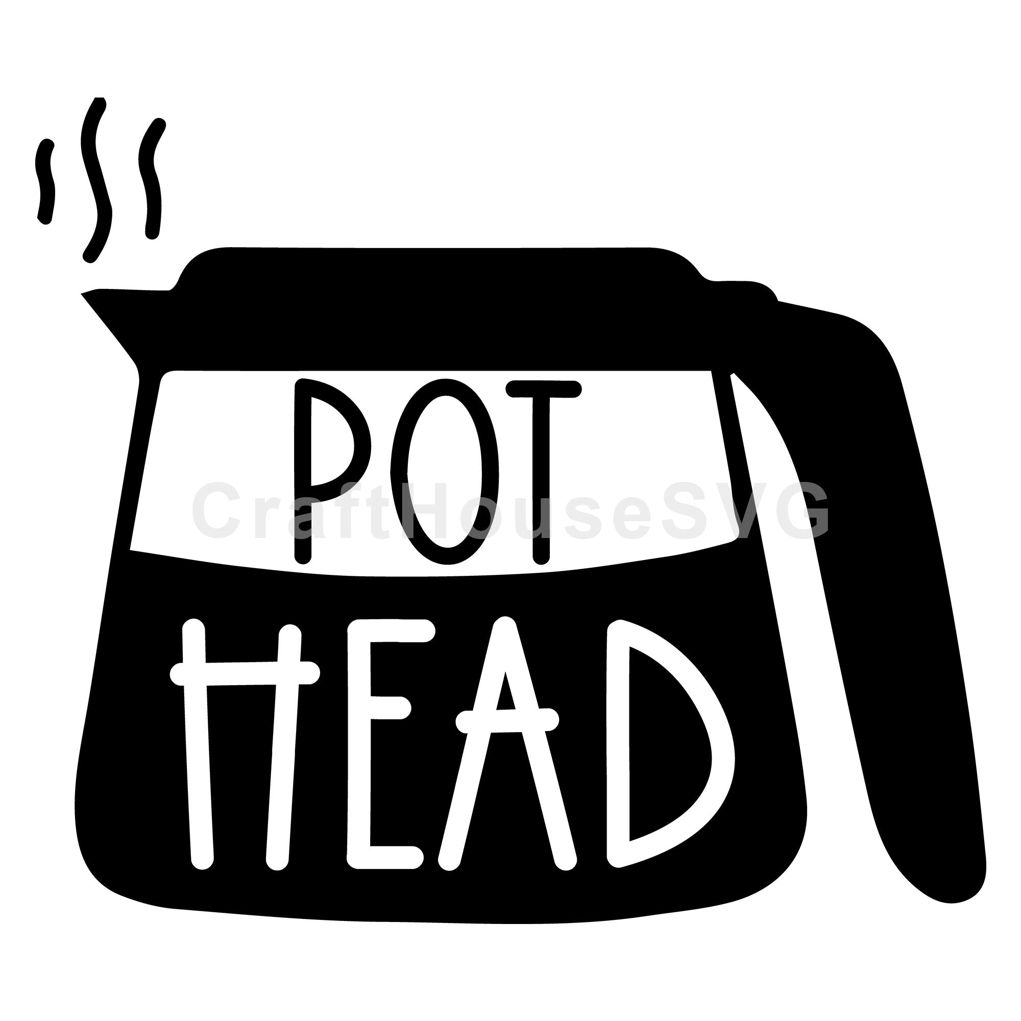 Pot head SVG