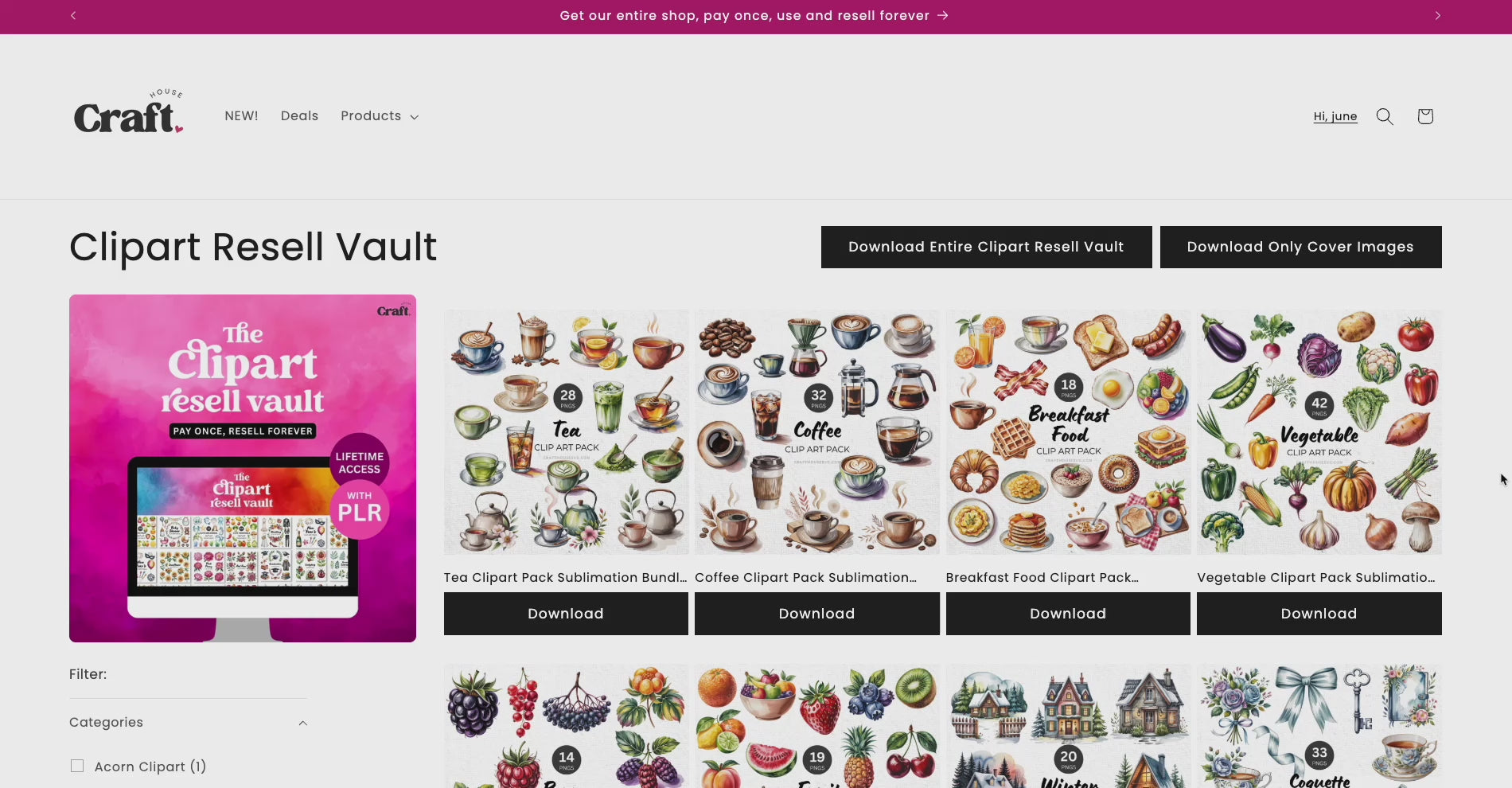 The Clipart Vault Lifetime Access