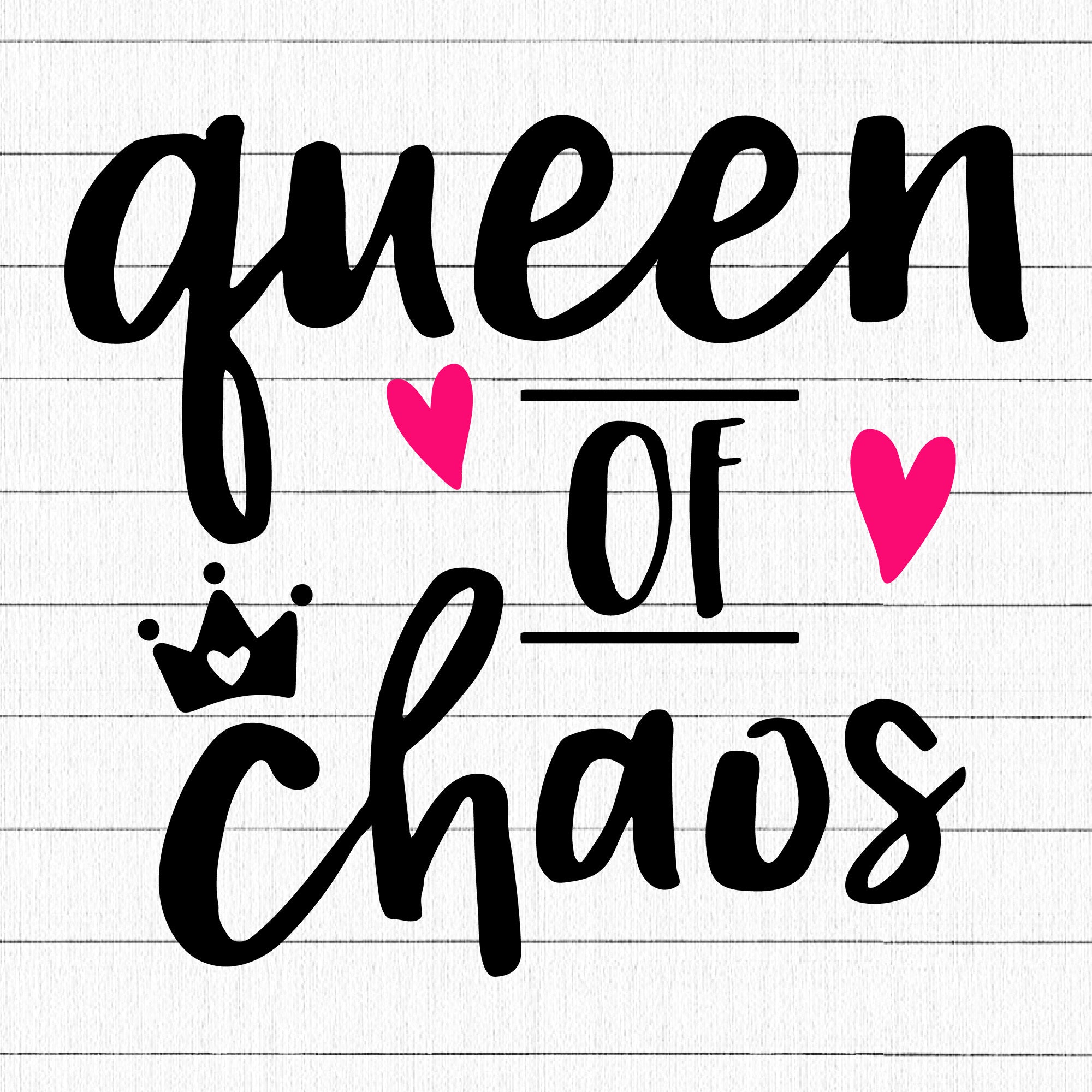 queen of chaos SVG | M34F12