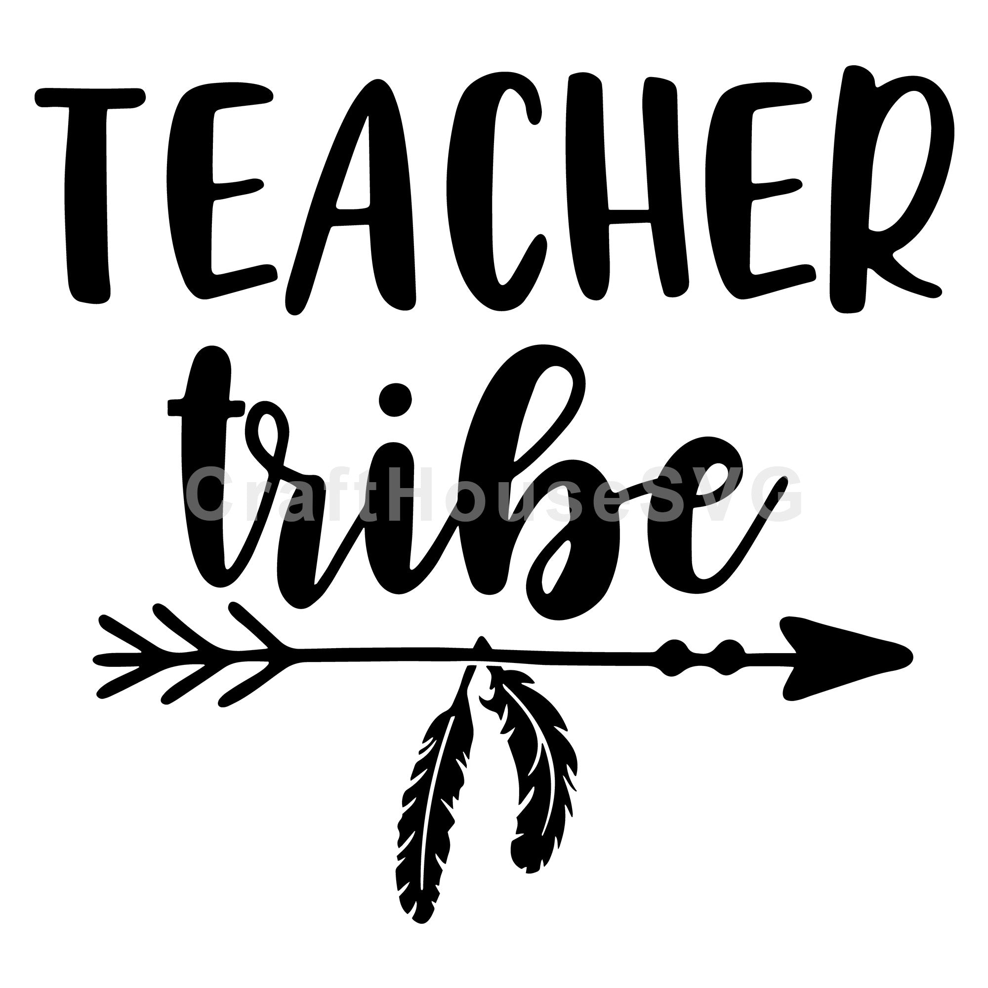 Teacher Tribe SVG