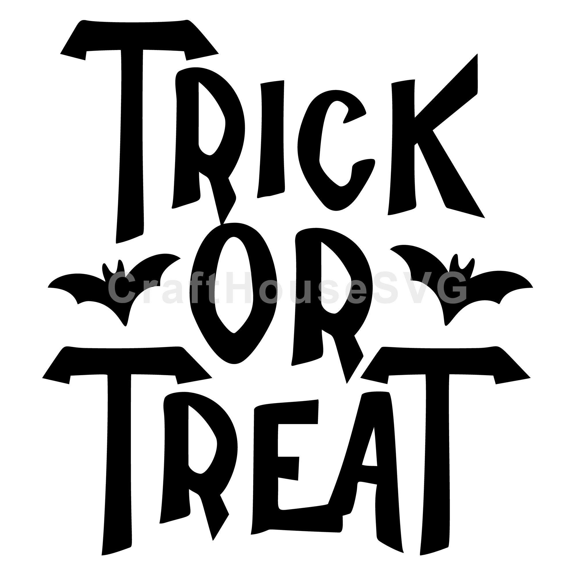 Trick or treat SVG