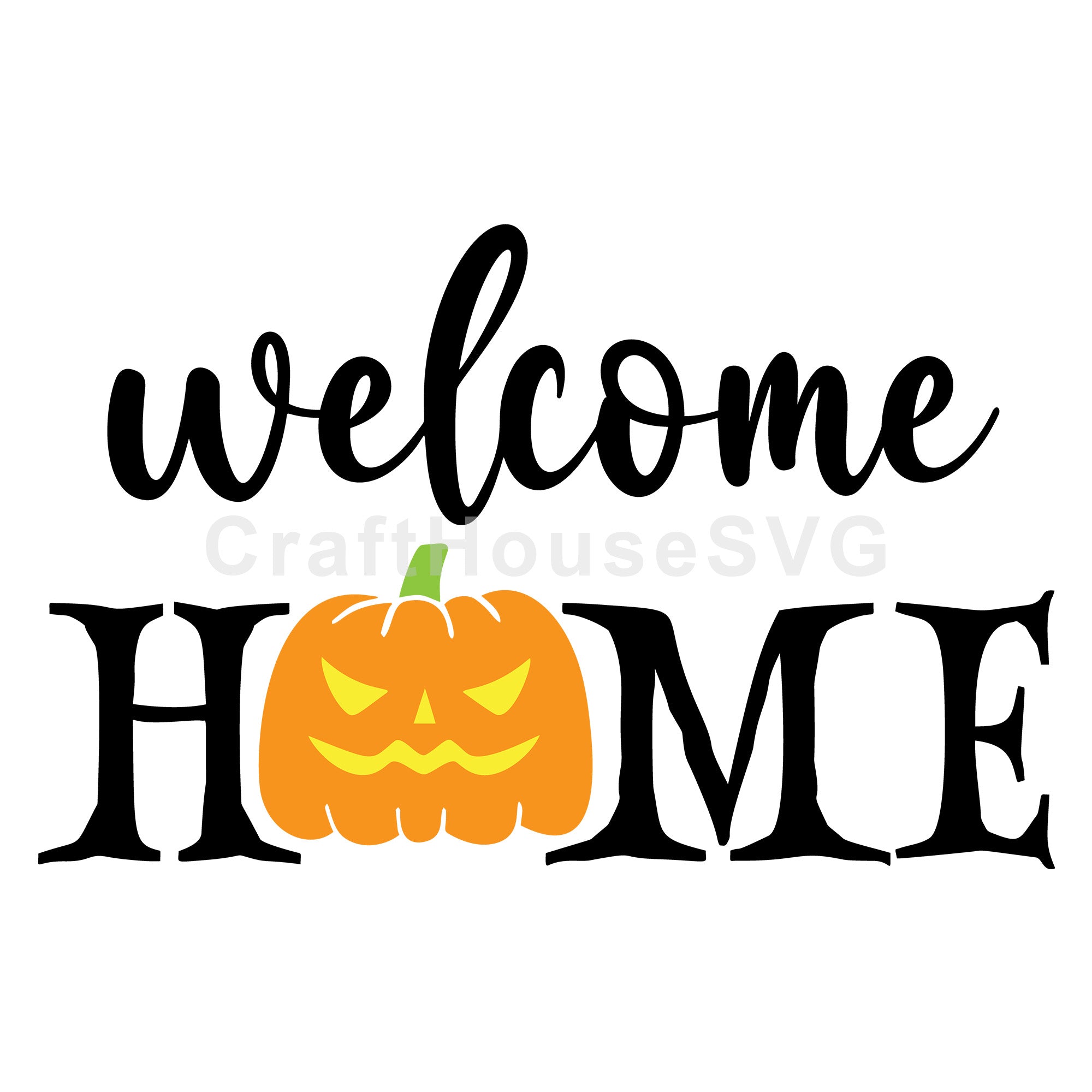 Welcome Home Halloween SVG