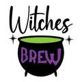 Witches Brew SVG design for Cricut, Silhouette, laser cutting, vinyl, sublimation, and Halloween craft projects.