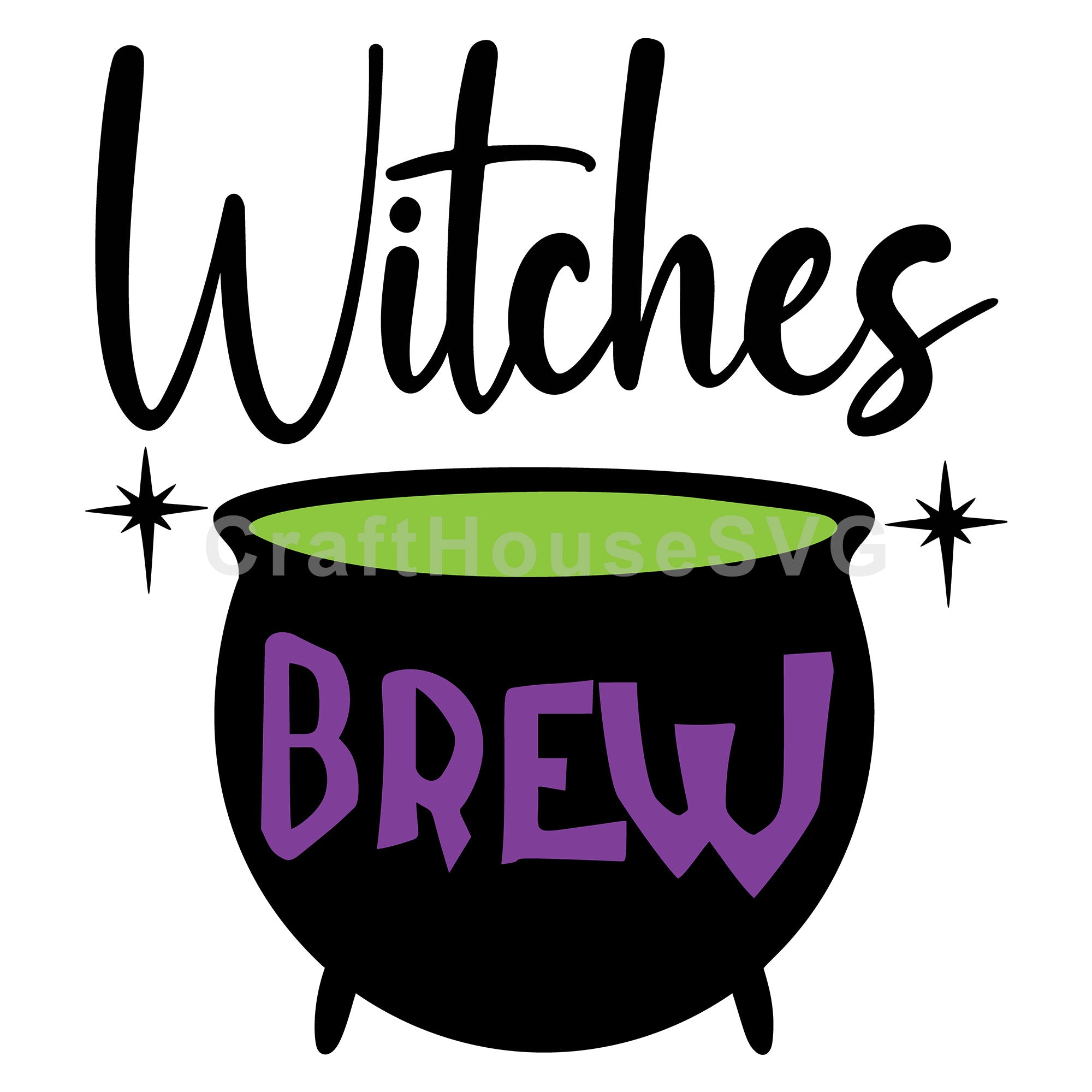 Witches brew SVG