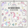 10 Unicorn SVG | VB28 Craft House SVG - SVG files for Cricut and Silhouette
