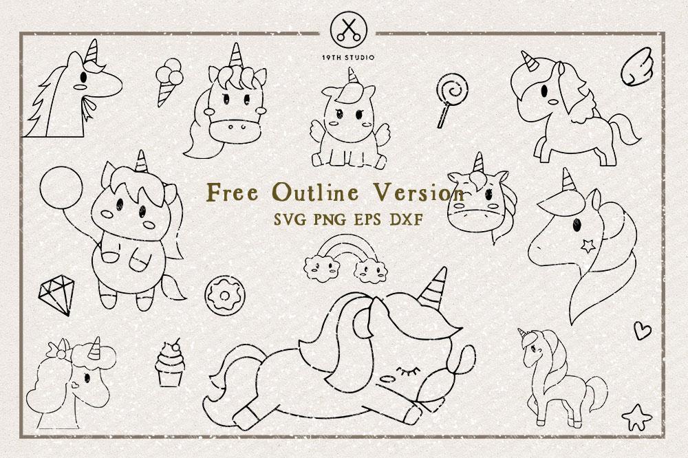 10 Unicorn SVG | VB28 Craft House SVG - SVG files for Cricut and Silhouette