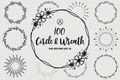 100 Wreaths and Circles SVG | VB21 Craft House SVG - SVG files for Cricut and Silhouette