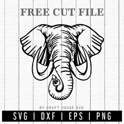 FREE Elephant SVG | FB134