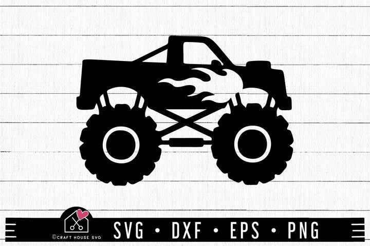 FREE Monster truck SVG | FB138