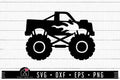 FREE Monster truck SVG | FB138 - Craft House SVG
