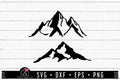FREE Mountains SVG | FB139 - Craft House SVG