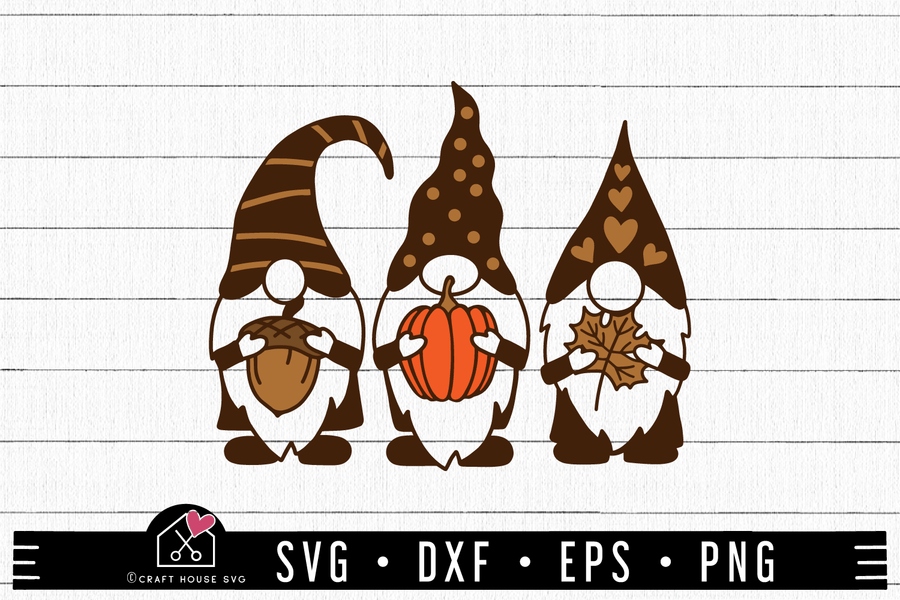 FREE Fall gnome SVG | FB143 - Craft House SVG