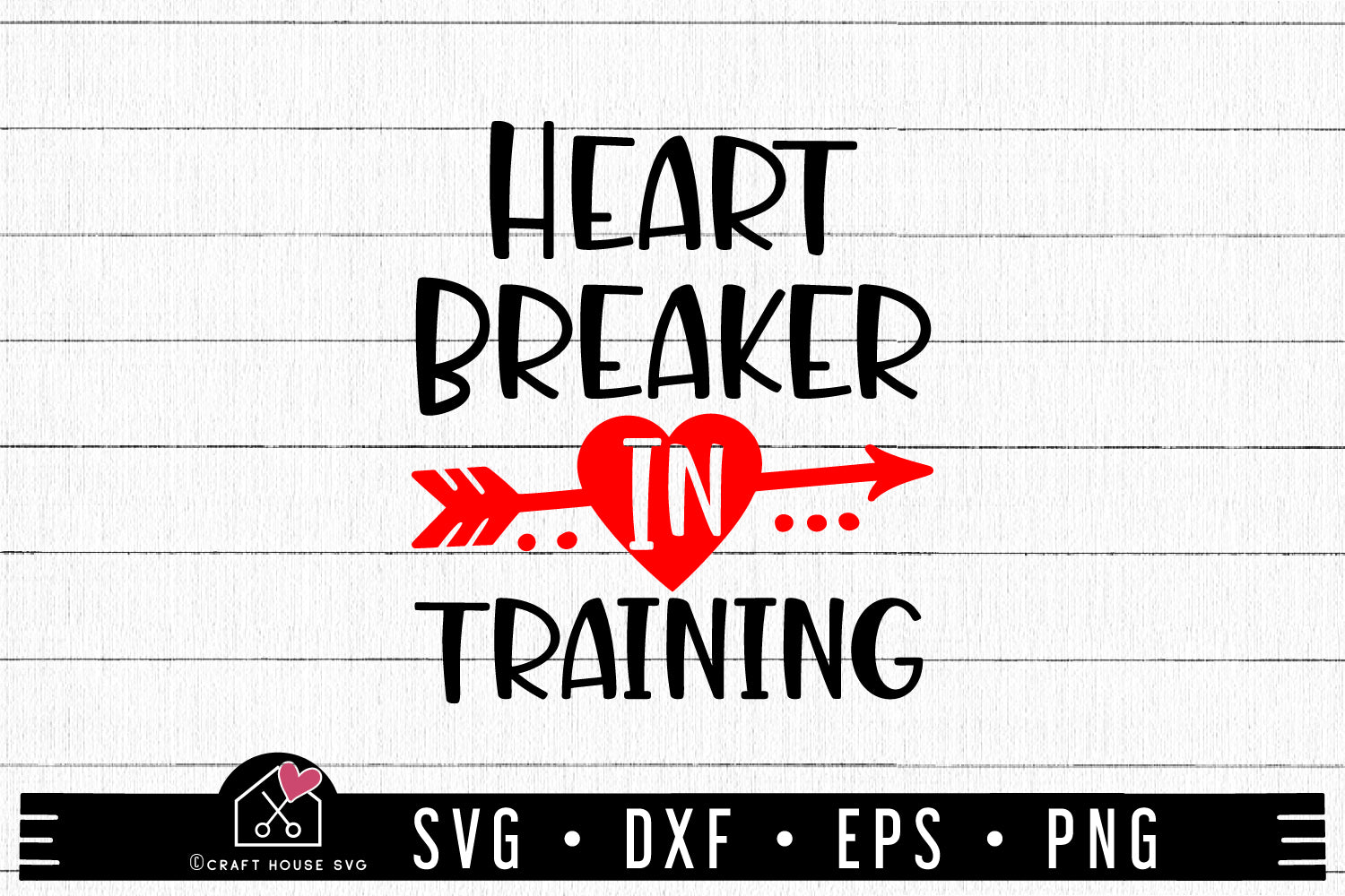Valentine SVG file | Heart breaker in training SVG MF91