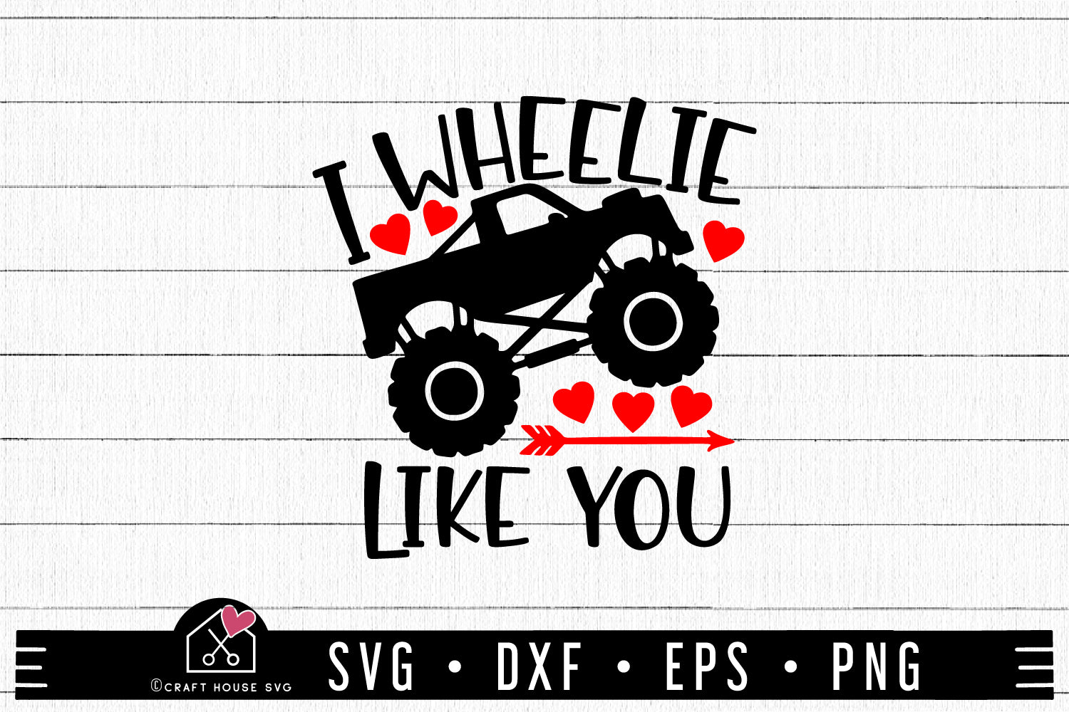Valentine SVG file | I wheelie like you SVG MF91
