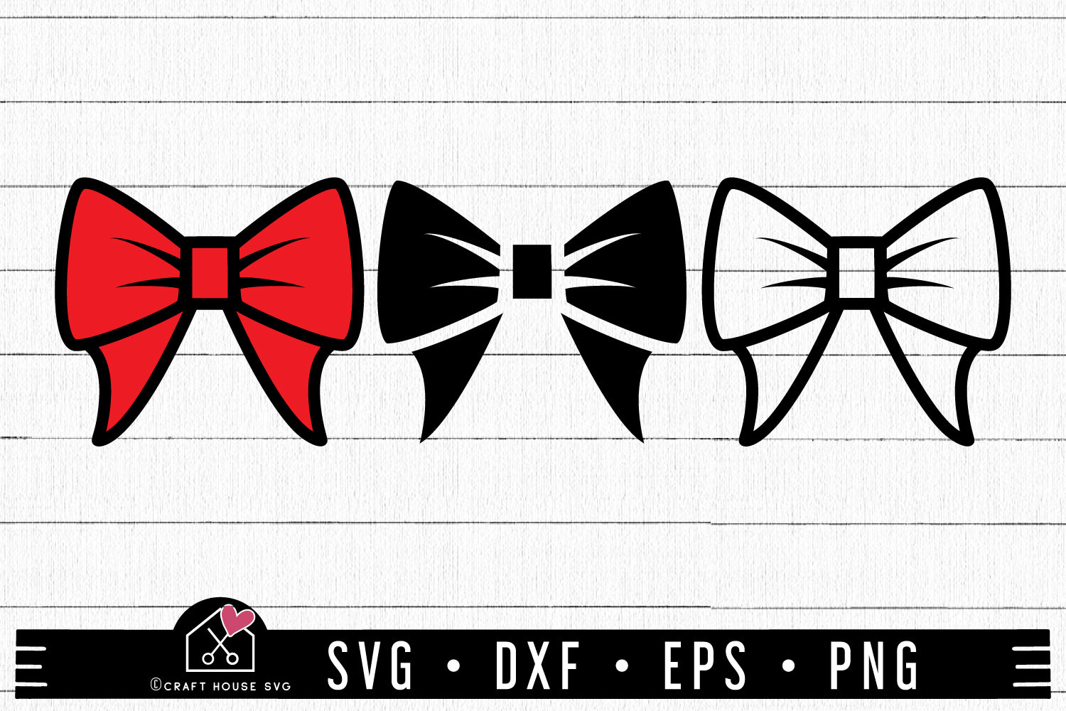 Bow SVG Ribbon Cut Files