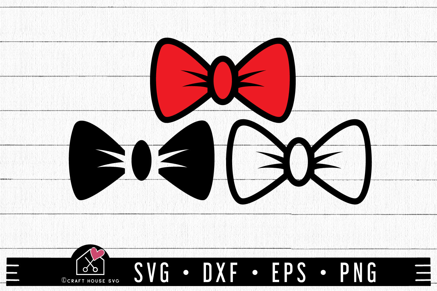 Bow SVG Ribbon Cut Files