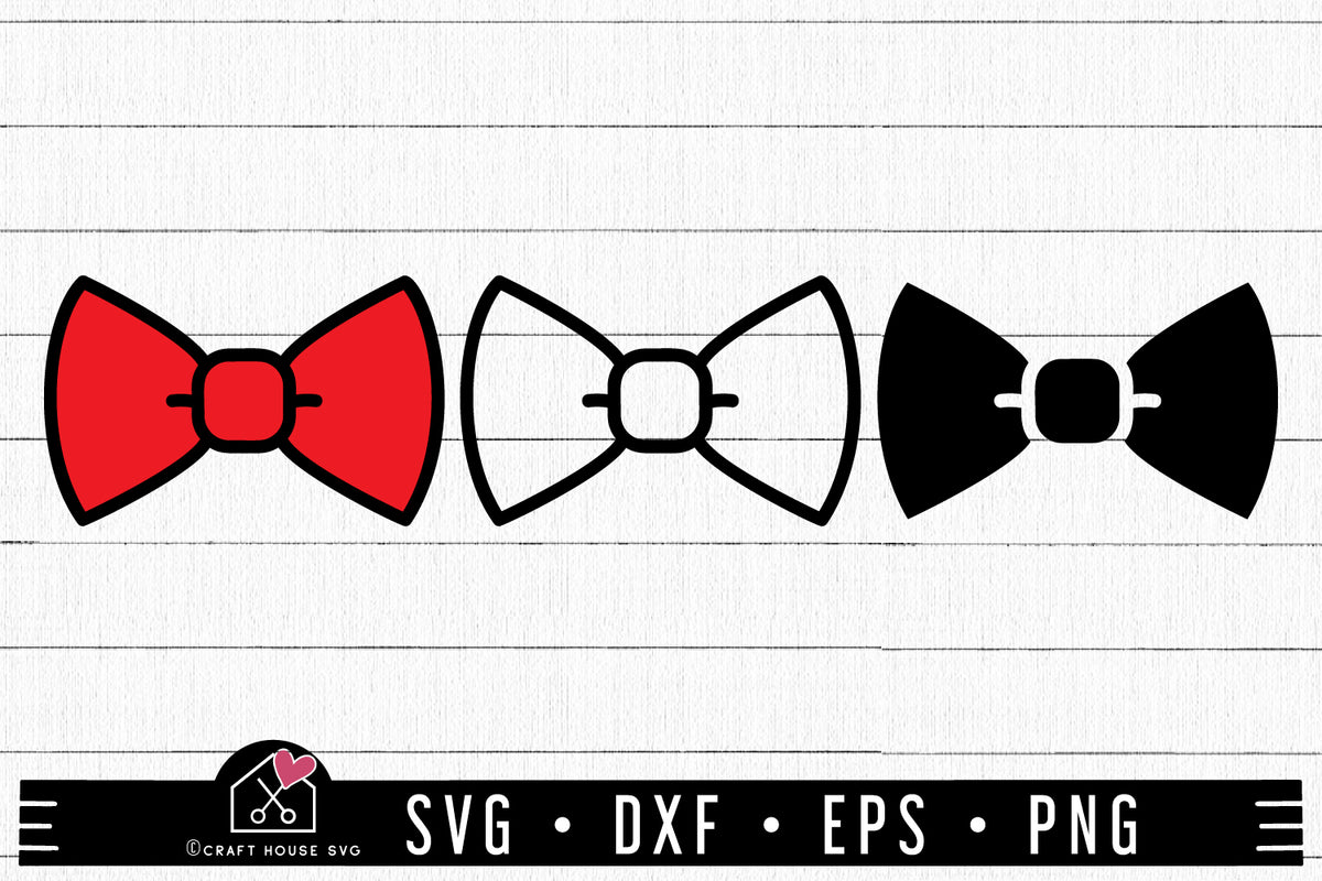 Bow Svg Ribbon Cut Files Craft House Svg