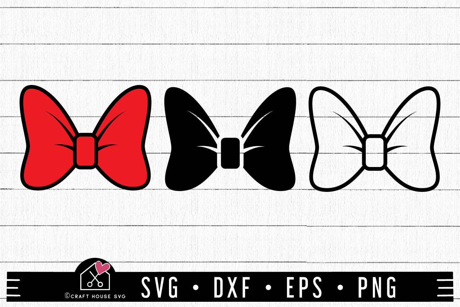 Bow SVG Ribbon Cut Files