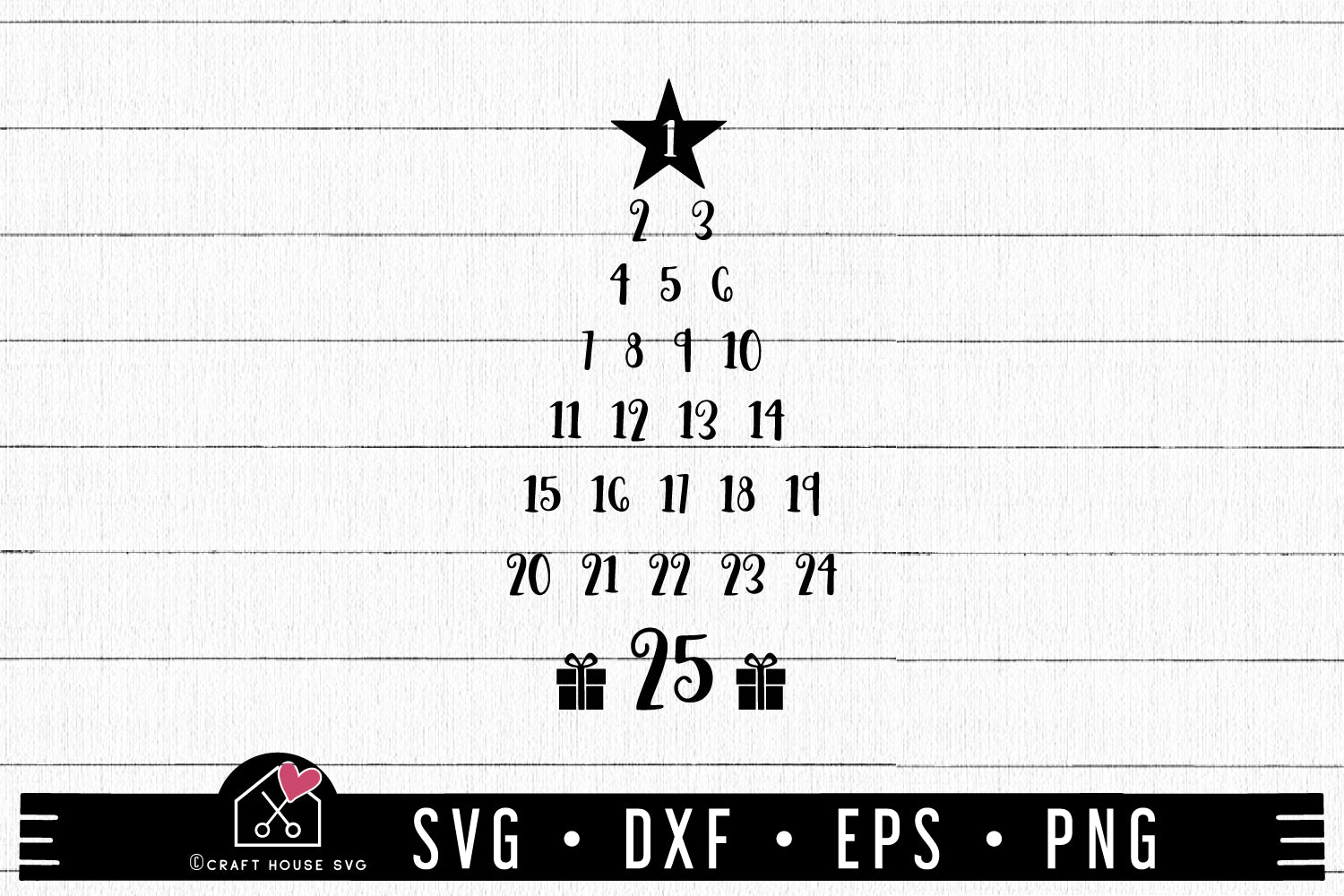 Christmas Countdown SVG | MF36