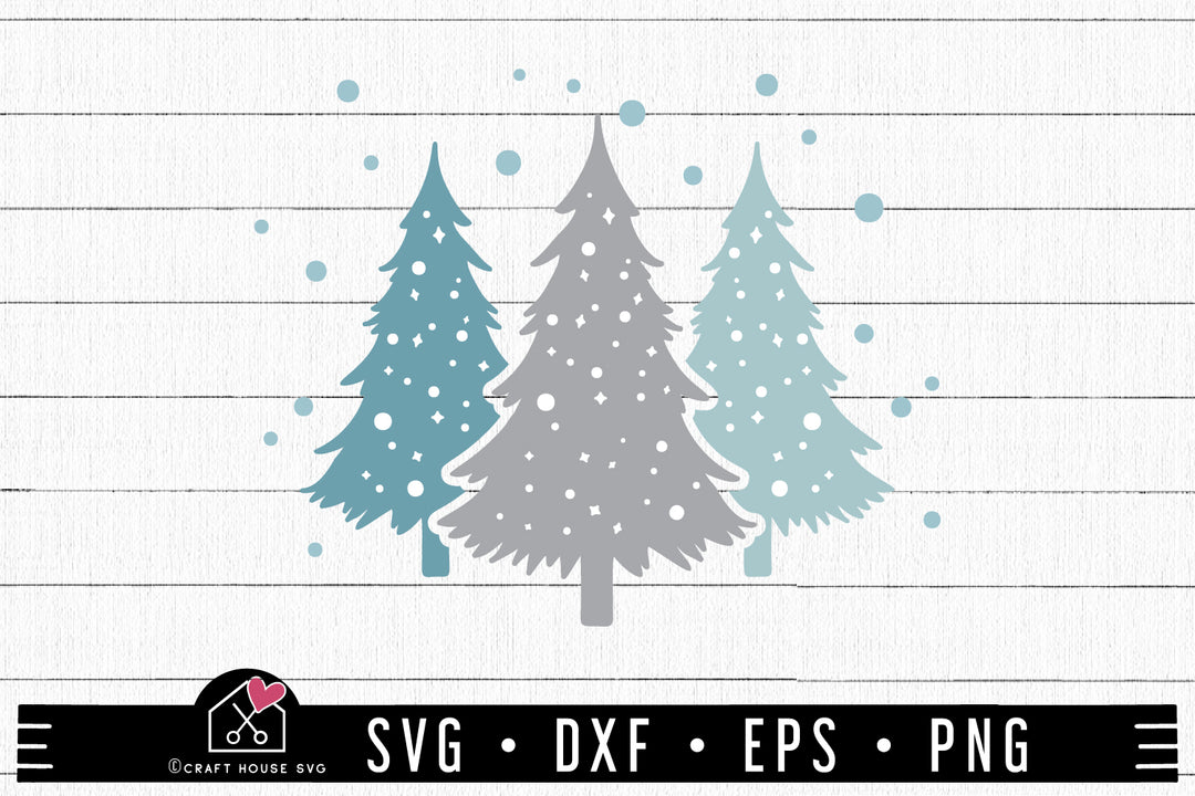 Christmas Trees SVG Christmas SVG | MF