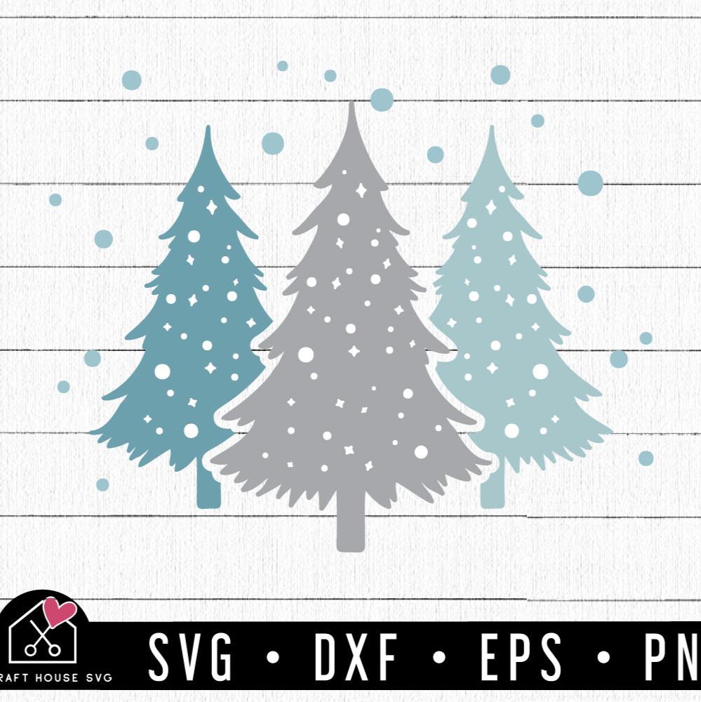 Christmas Trees SVG Christmas SVG | MF