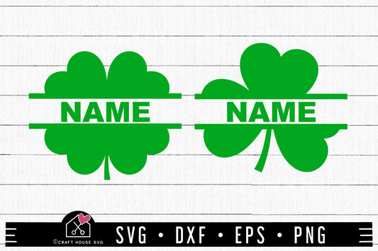 FREE Clover SVG St. Patricks Day Cut File | FB444