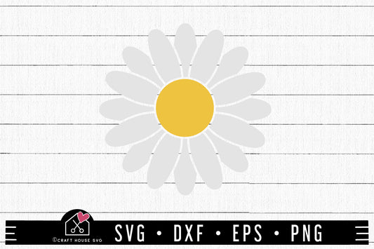 FREE Daisy SVG Flower Cut File | FB446 - Craft House SVG