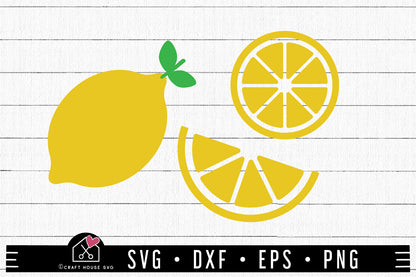 FREE Lemon SVG Lemon Slice Cut File | FB450 - Craft House SVG