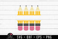 FREE Pencil Split Monogram SVG | FB147 - Craft House SVG