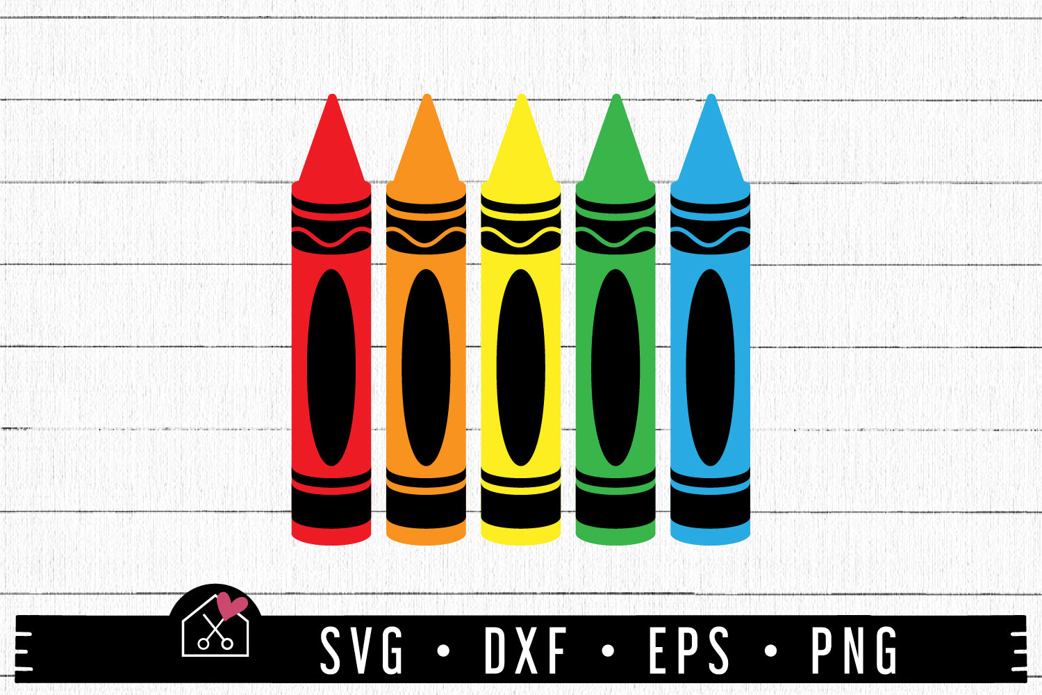 FREE Crayons SVG | FB152 - Craft House SVG