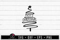 FREE Merry Christmas SVG | FB160 - Craft House SVG