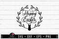 FREE Happy Easter SVG file | Easter wood sign SVG | FB177 - Craft House SVG