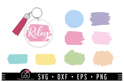 FREE Keychain SVG | Keychain background SVG | FB199 - Craft House SVG