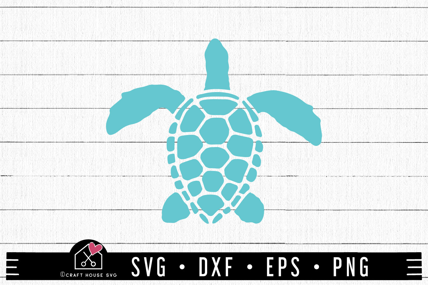 FREE Sea turtle SVG file | FB207 - Craft House SVG