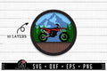 FREE 3D Layered Dirt bike SVG cut file Motorcycle SVG | FB210 - Craft House SVG