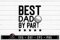 FREE Best dad by par SVG Golf Fathers day SVG | FB220 - Craft House SVG