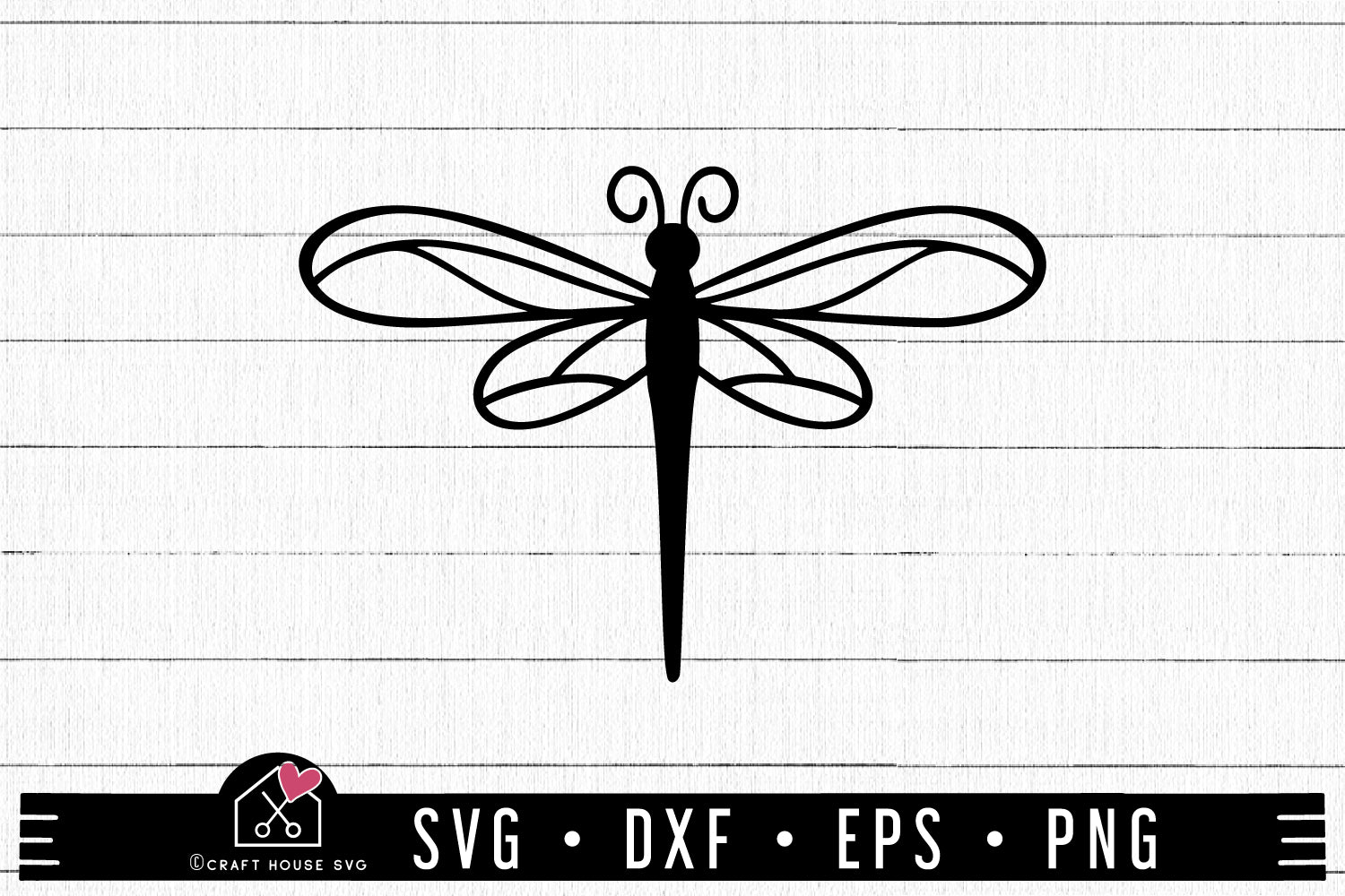 FREE Dragonfly SVG | FB225 - Craft House SVG