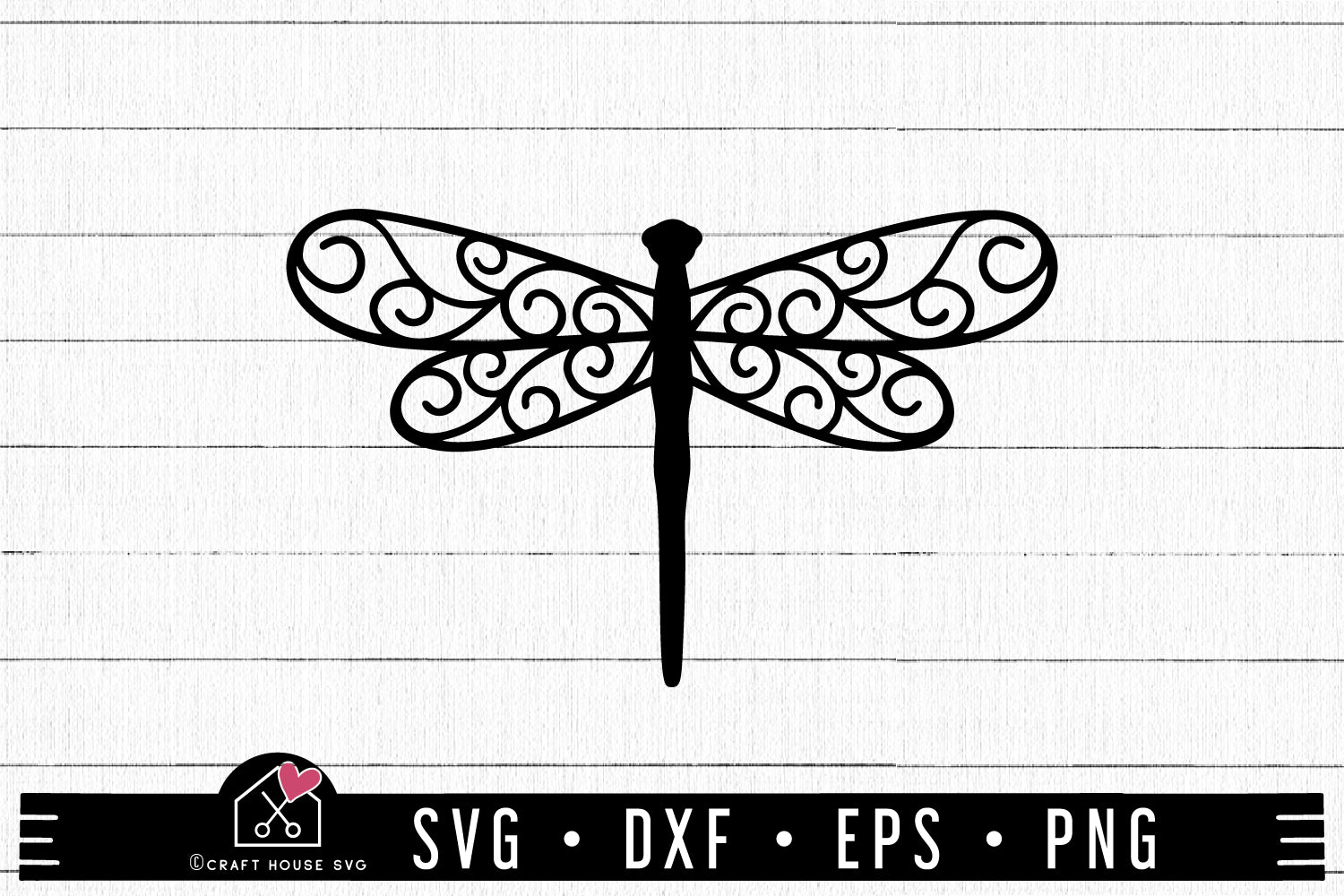 FREE Dragonfly SVG | FB226 - Craft House SVG